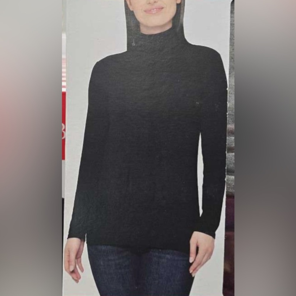 S: Talbots Turtleneck Long Sleeve Top